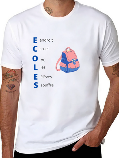 Schools Cruel Place Backpack T-Shirt