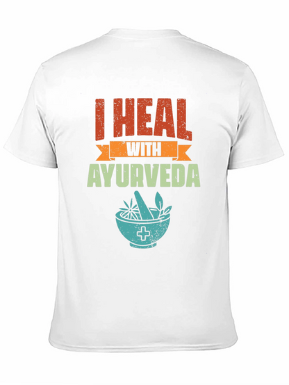 I Heal With Ayurveda Graphic Tee