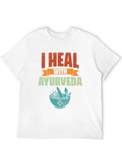 I Heal With Ayurveda Graphic Tee