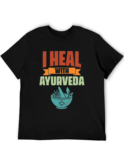 I Heal With Ayurveda Graphic Tee