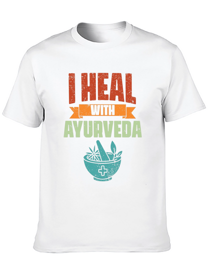 I Heal With Ayurveda Graphic Tee