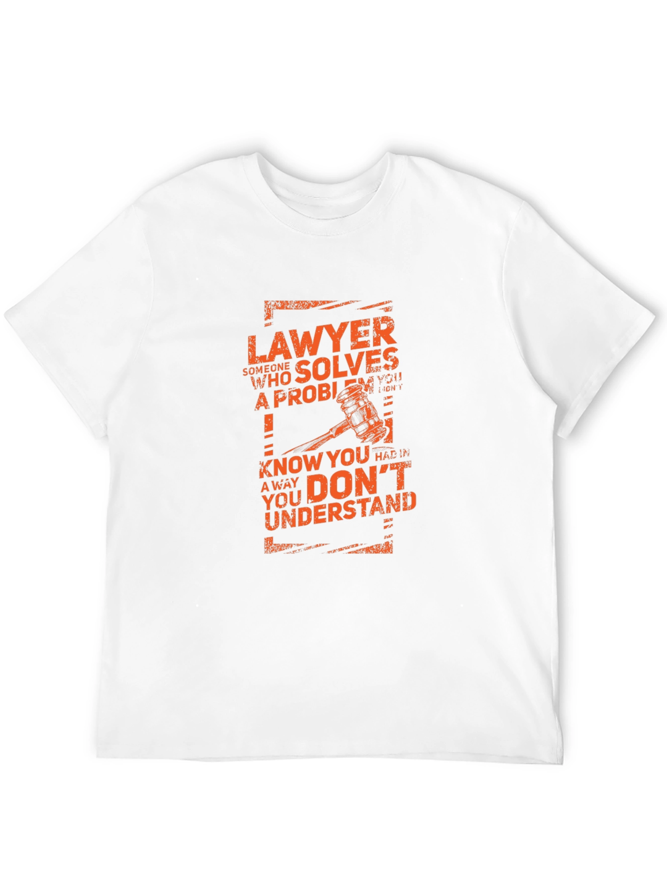 Lawyer T-Shirt - Solves Problems Tee