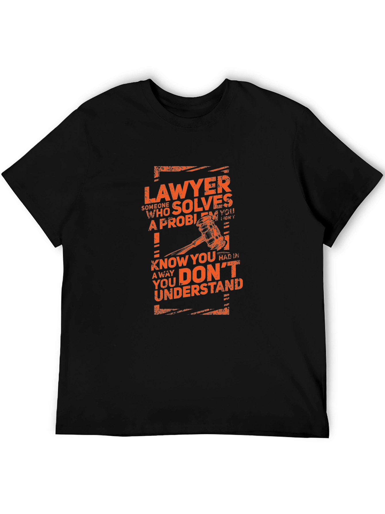 Lawyer T-Shirt - Solves Problems Tee