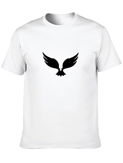 Raven Wings Graphic Black T-Shirt