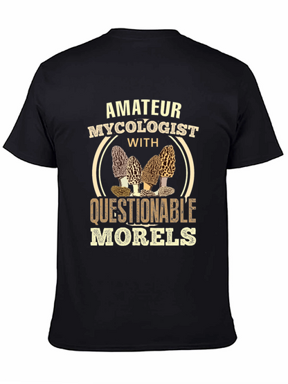 Amateur Mycologist Morel Mushroom T-Shirt