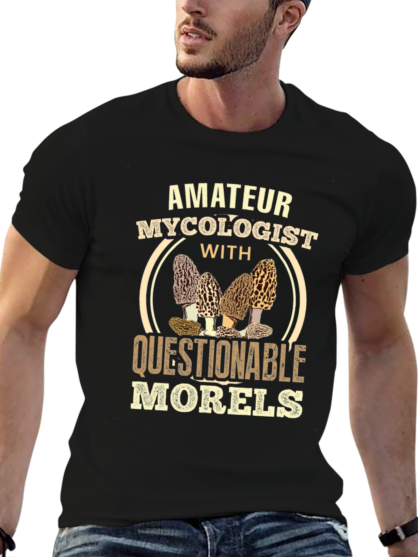 Amateur Mycologist Morel Mushroom T-Shirt