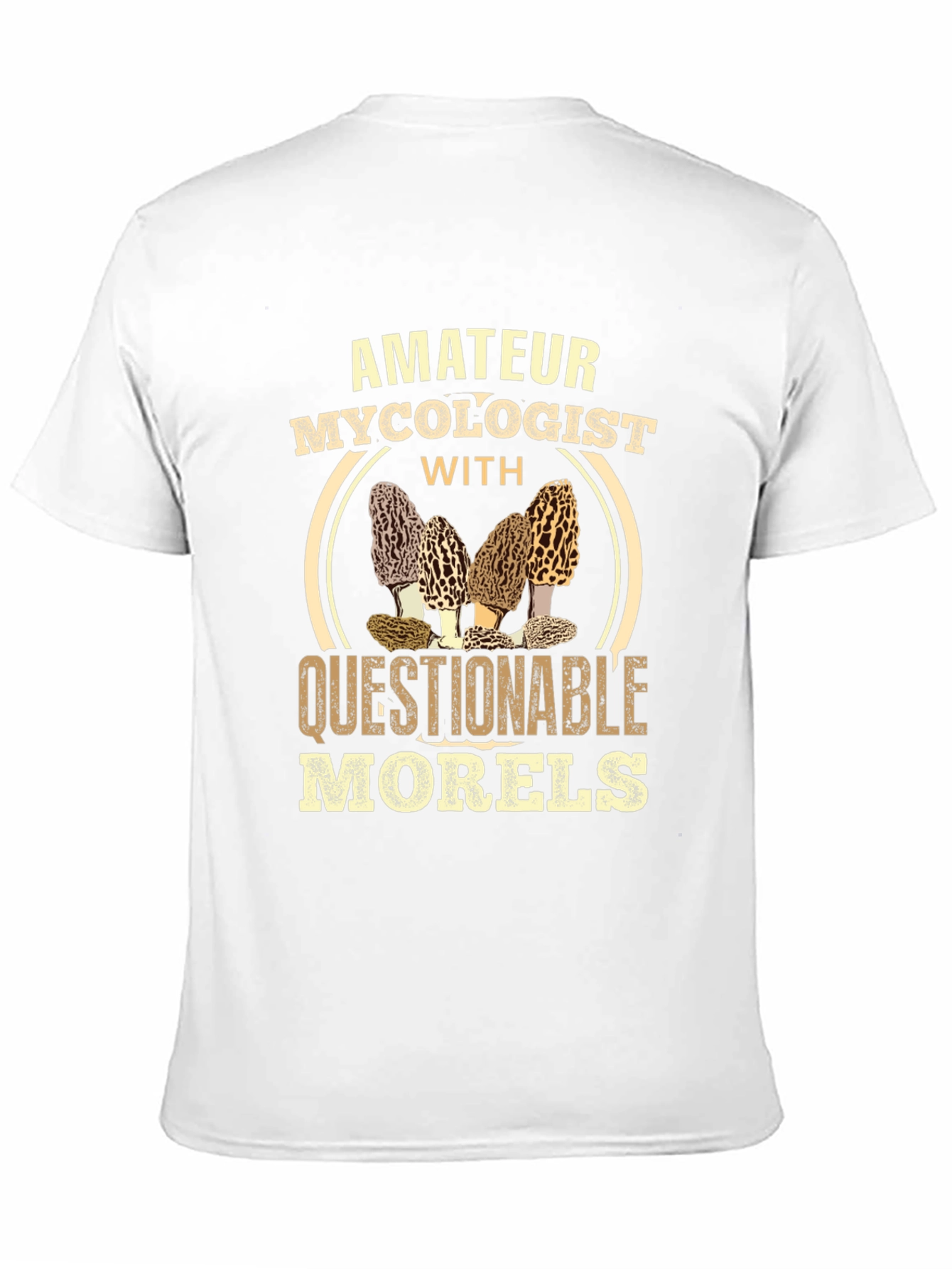 Amateur Mycologist Morel Mushroom T-Shirt