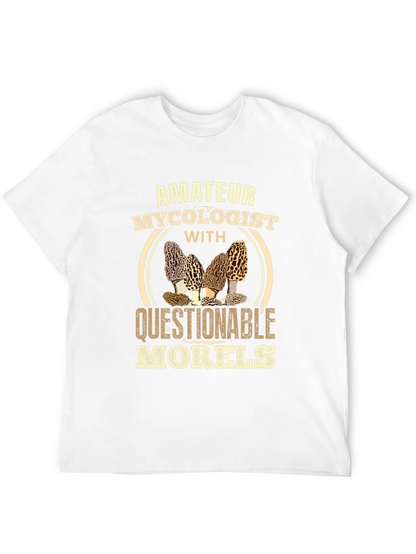 Amateur Mycologist Morel Mushroom T-Shirt