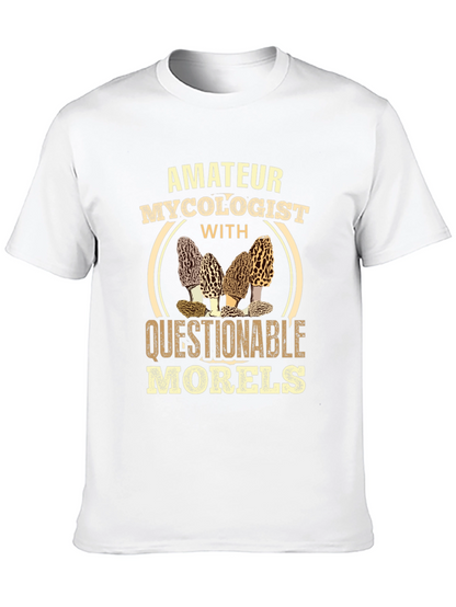 Amateur Mycologist Morel Mushroom T-Shirt