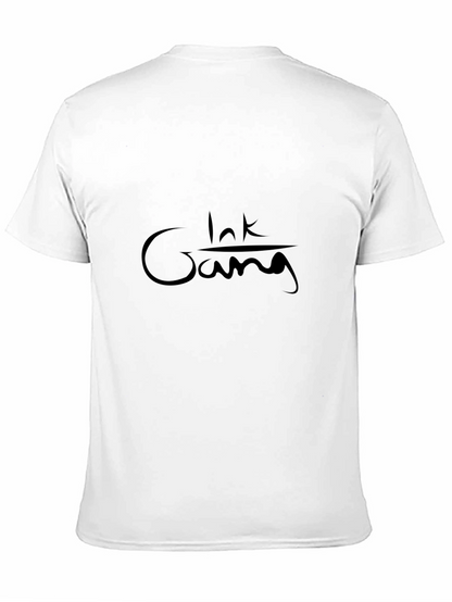 Ink Gang Graphic Print Black T-Shirt