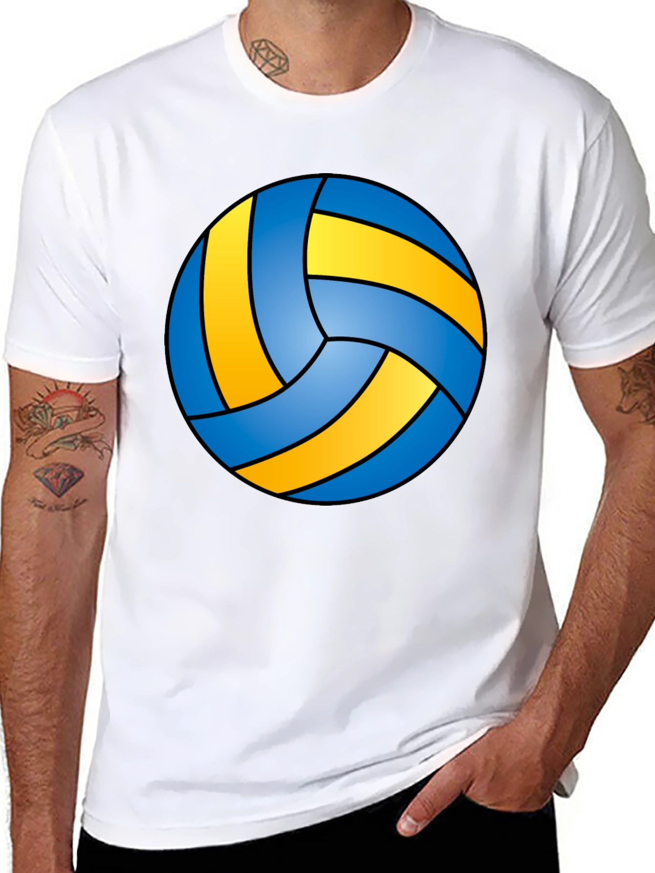 Volleyball Graphic T-Shirt