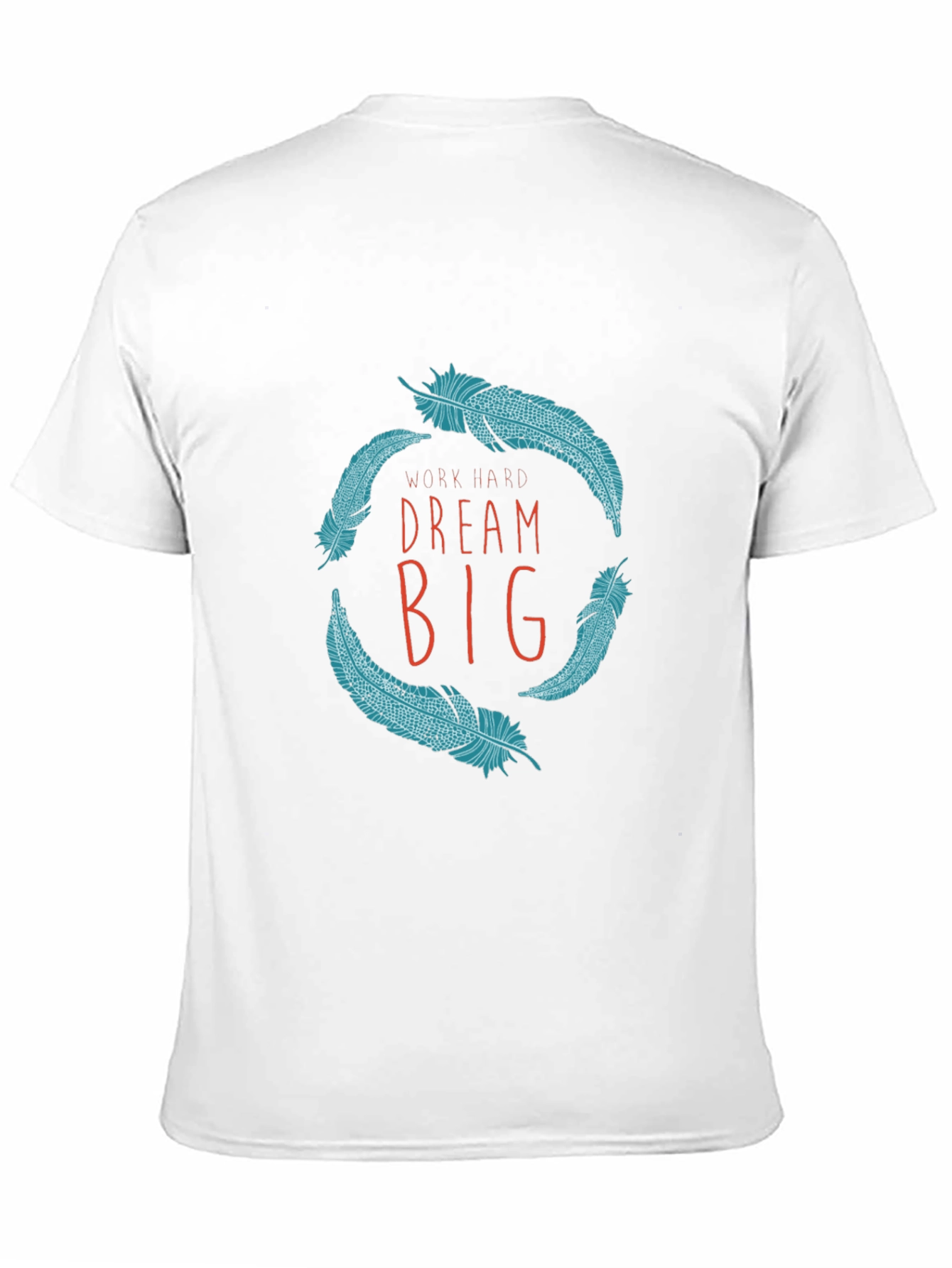 Dream Big Graphic Tee - Black Cotton T-Shirt