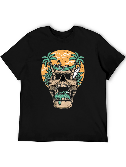 Skull Hammock T-Shirt - Beach Vibes