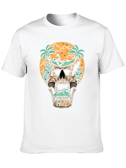 Skull Hammock T-Shirt - Beach Vibes