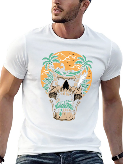 Skull Hammock T-Shirt - Beach Vibes
