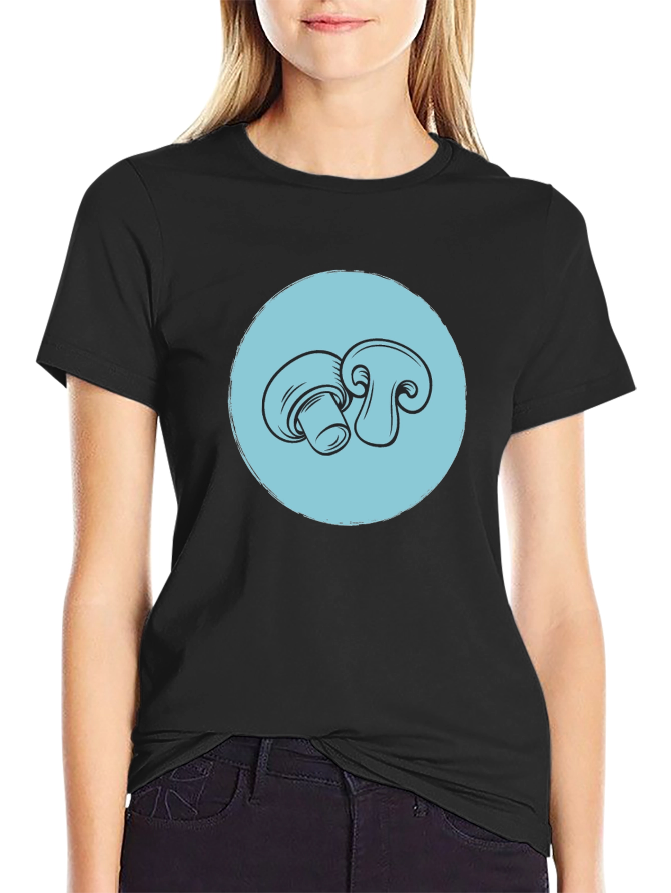 Mushroom Graphic Tee - Stylish Unisex T-Shirt
