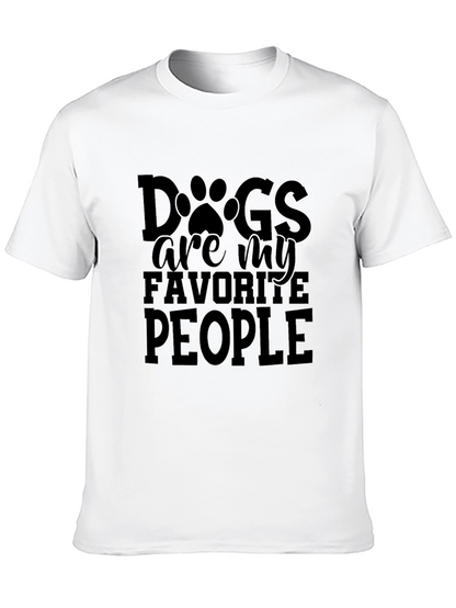 Dogs are my favorite people t-shirt
