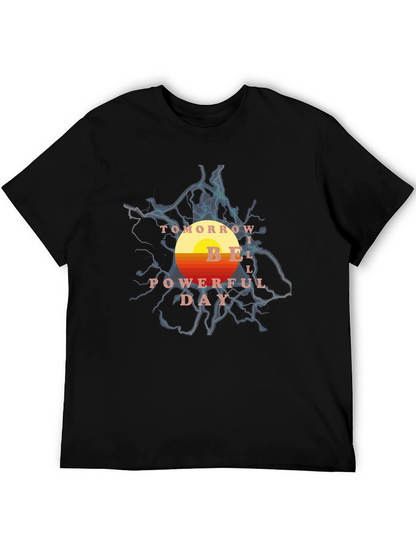 Powerful Day T-Shirt - Retro Graphic Tee