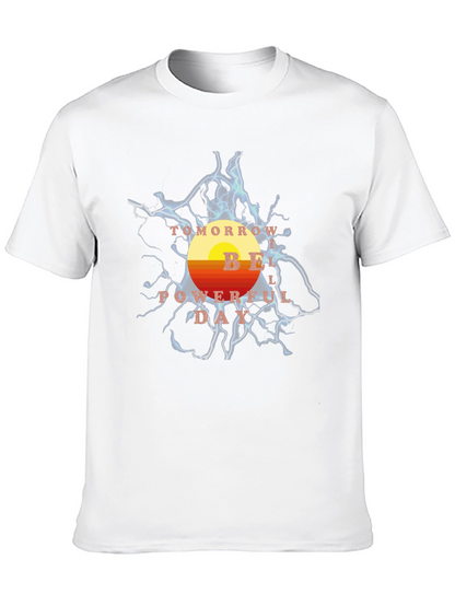 Powerful Day T-Shirt - Retro Graphic Tee