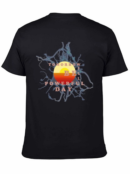 Powerful Day T-Shirt - Retro Graphic Tee