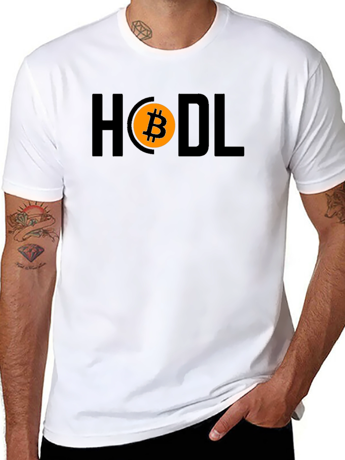 HODL Bitcoin Crypto T-Shirt