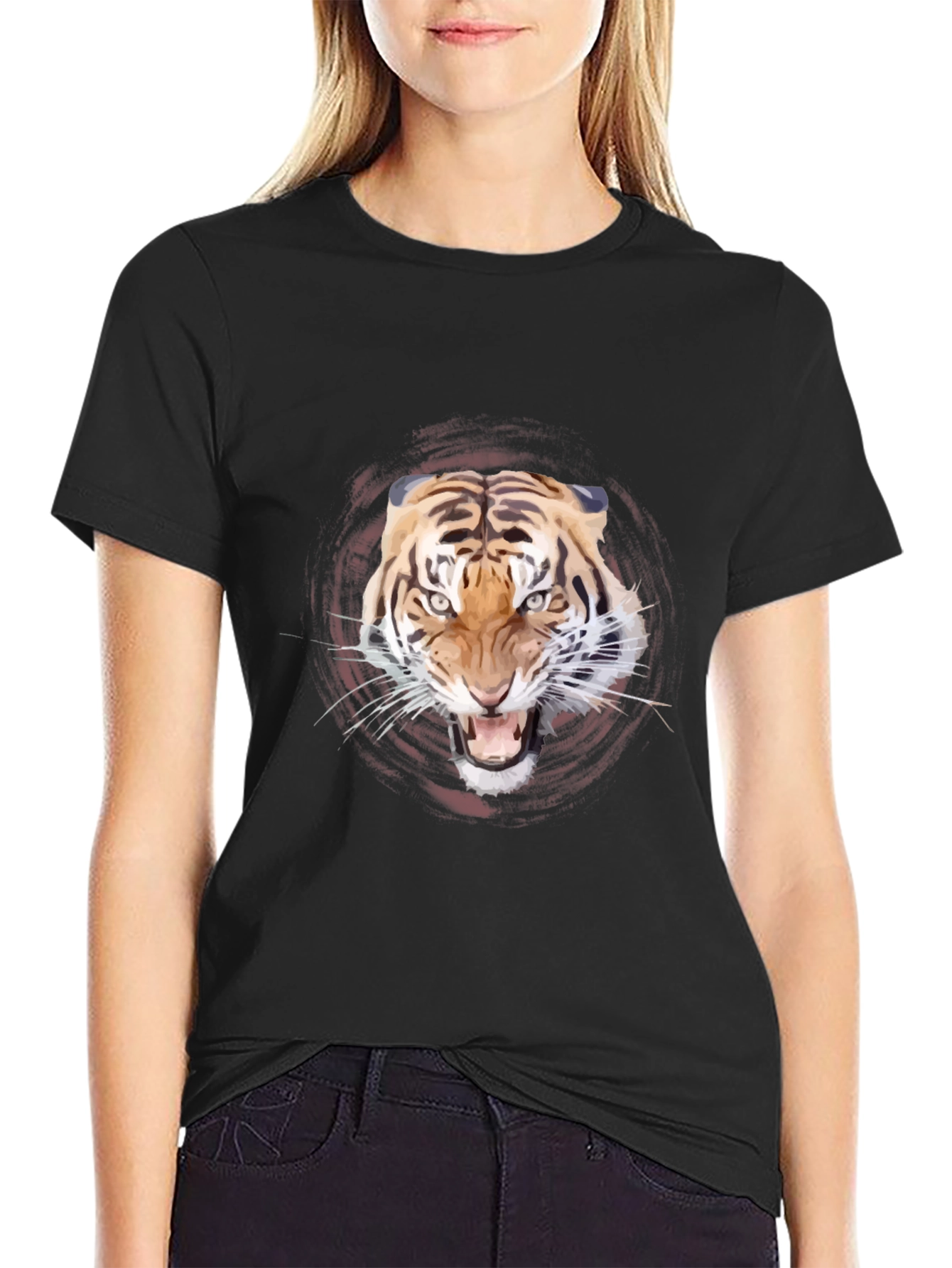 Black Tiger Graphic Tee