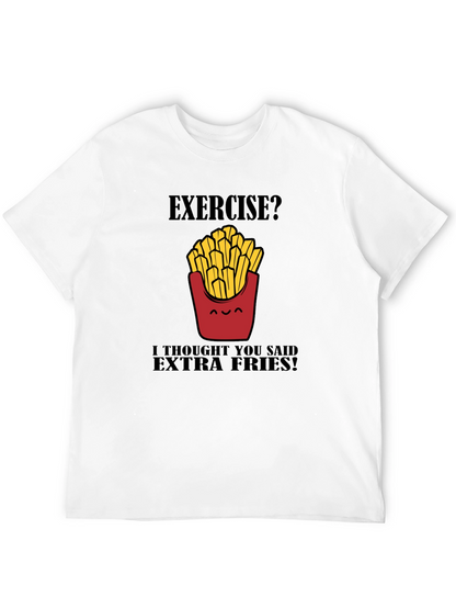 Extra Fries Black T-Shirt