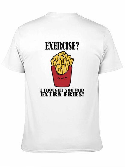 Extra Fries Black T-Shirt
