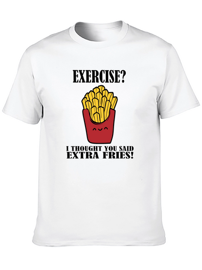 Extra Fries Black T-Shirt