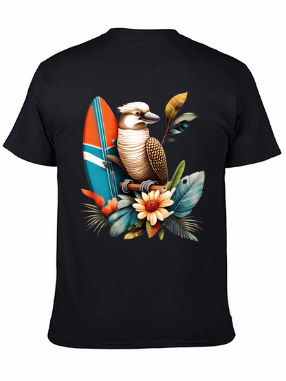 Kookaburra Surfboard Graphic T-Shirt