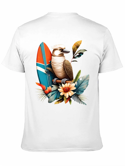 Kookaburra Surfboard Graphic T-Shirt