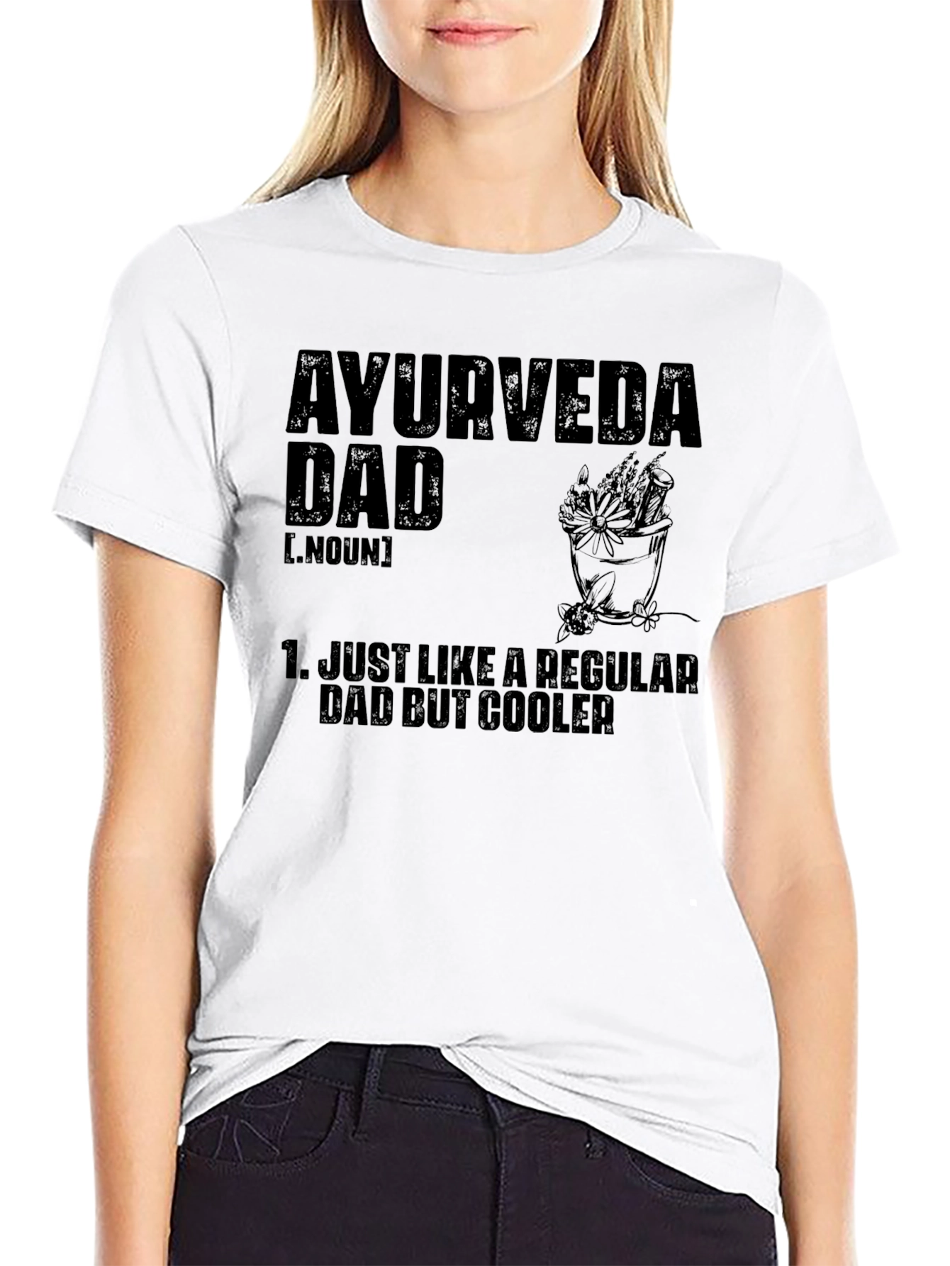 Ayurveda Dad T-Shirt - Cool Dad Definition Tee