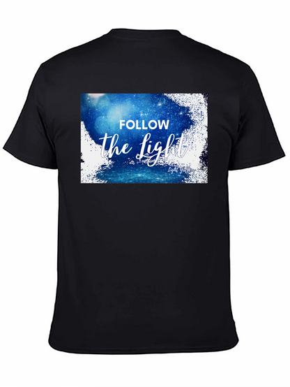Follow the Light Graphic Tee - Black