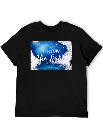 Follow the Light Graphic Tee - Black