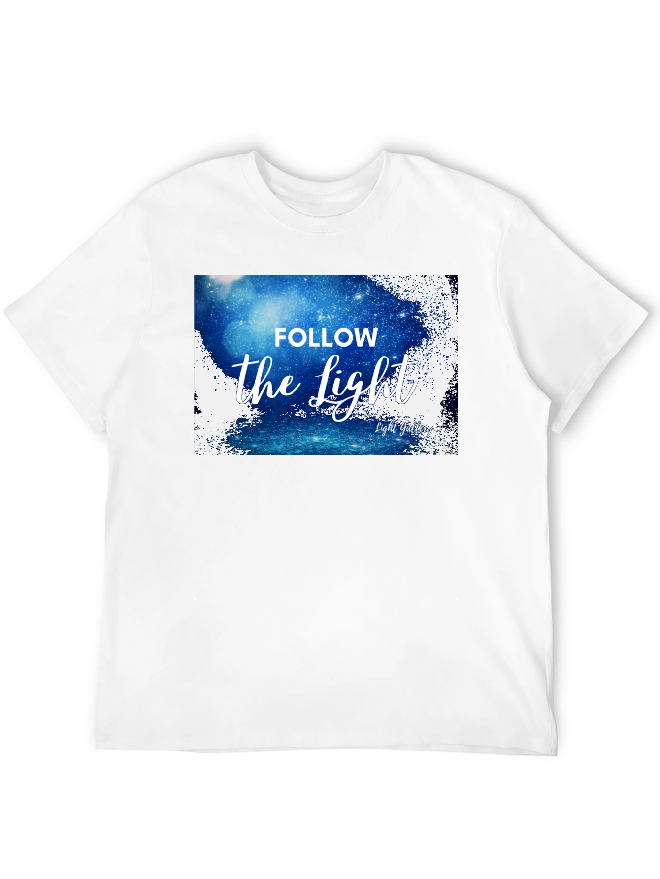 Follow the Light Graphic Tee - Black