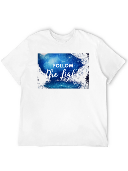 Follow the Light Graphic Tee - Black