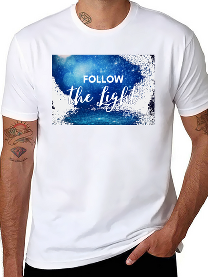 Follow the Light Graphic Tee - Black