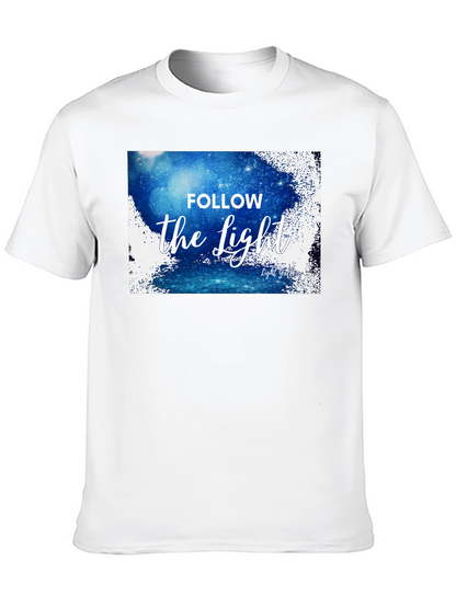Follow the Light Graphic Tee - Black