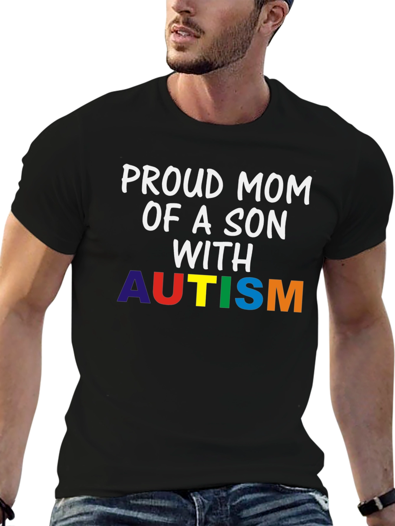 Proud Mom Autism Awareness T-Shirt