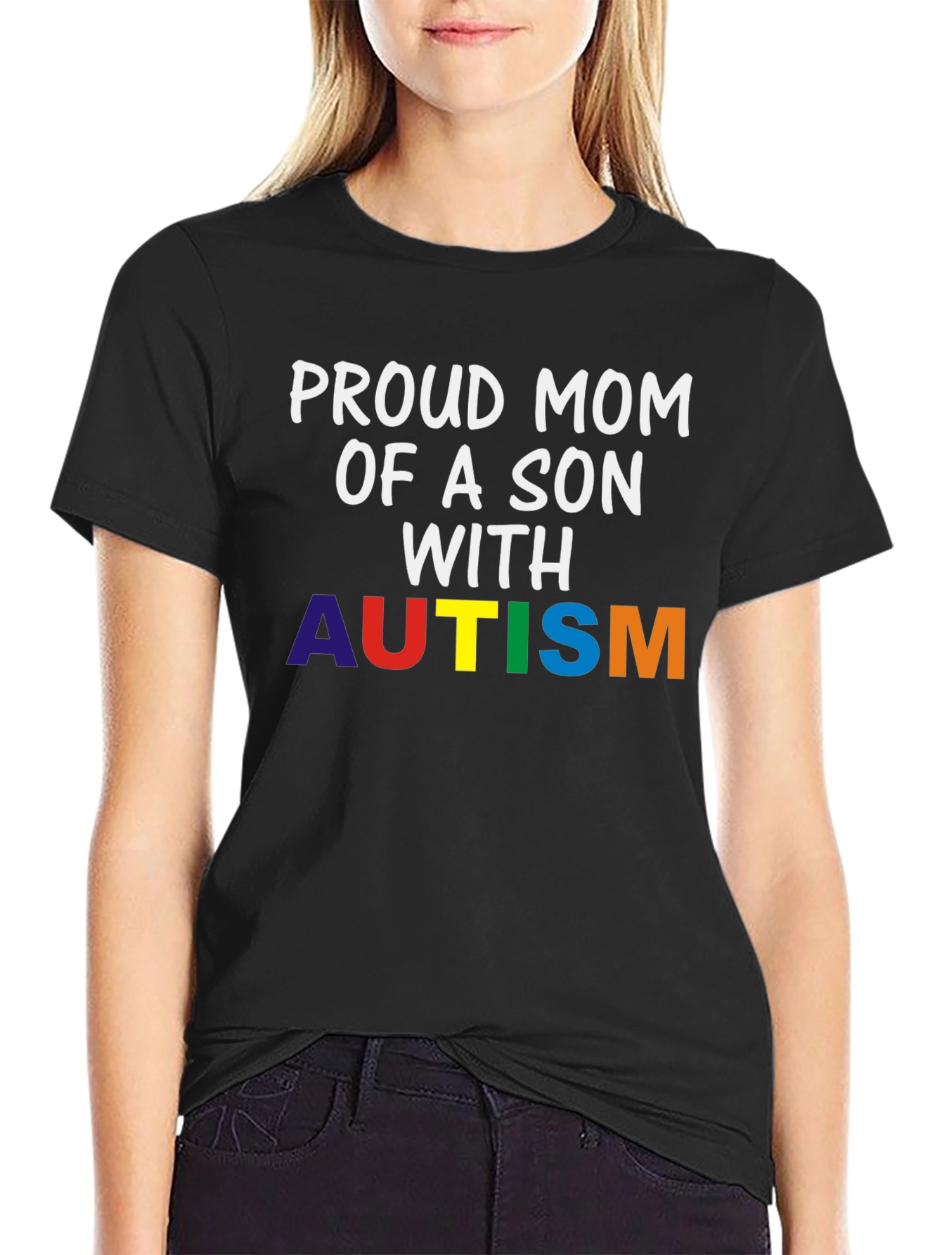 Proud Mom Autism Awareness T-Shirt