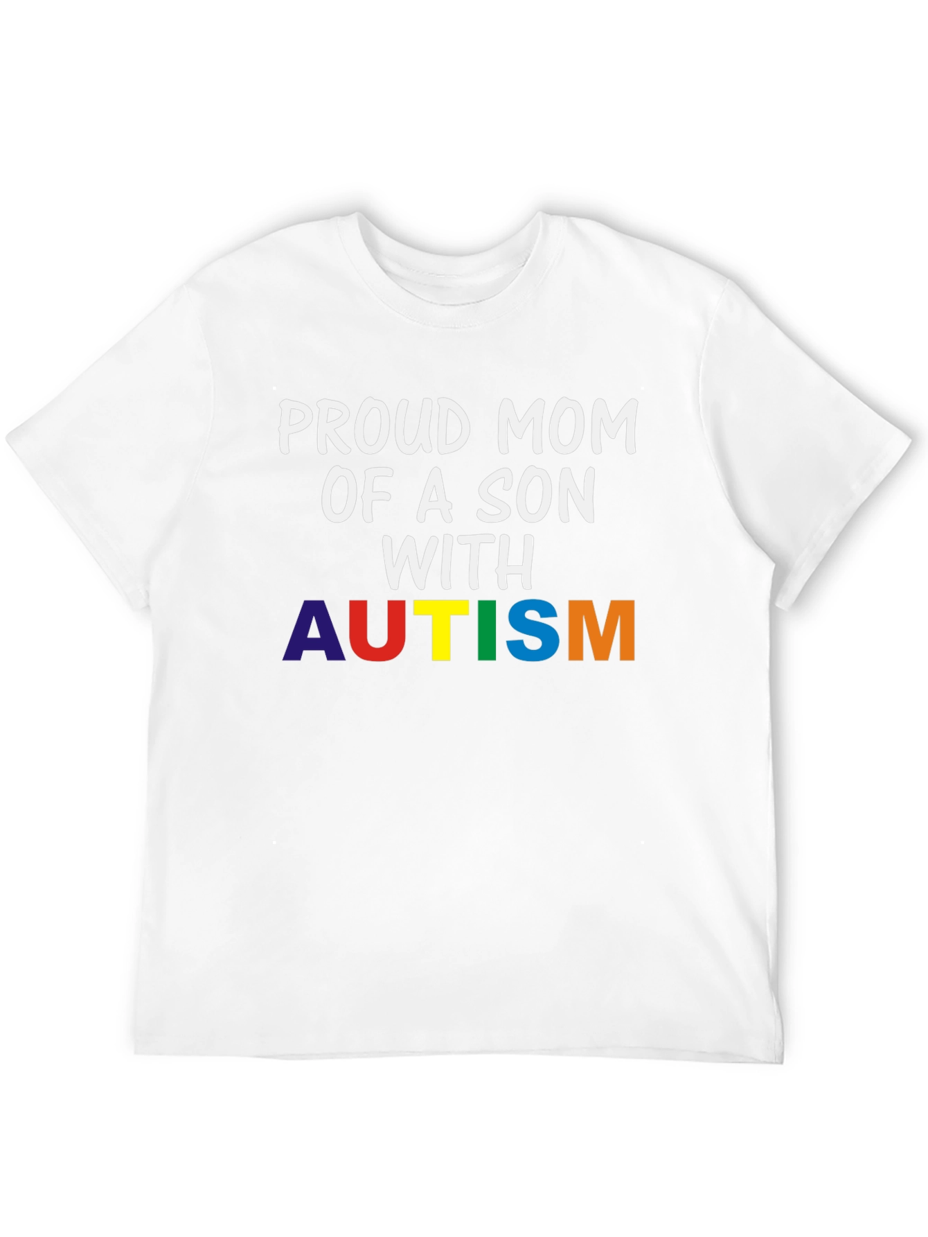 Proud Mom Autism Awareness T-Shirt