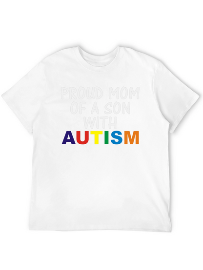 Proud Mom Autism Awareness T-Shirt