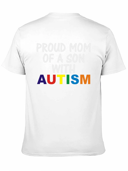 Proud Mom Autism Awareness T-Shirt