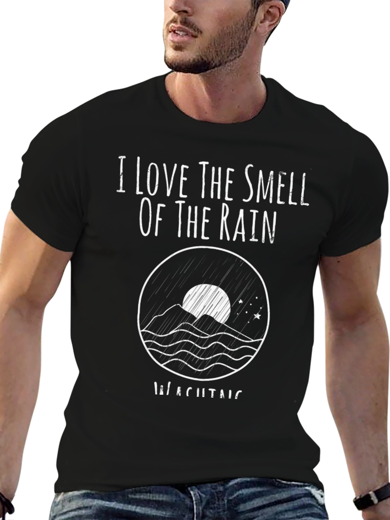 I Love The Smell of The Rain Graphic T-Shirt