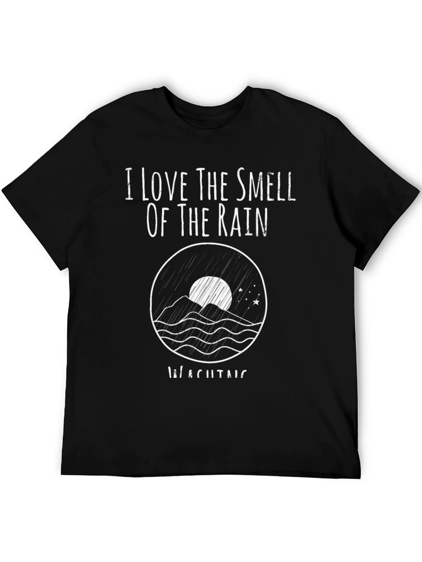 I Love The Smell of The Rain Graphic T-Shirt