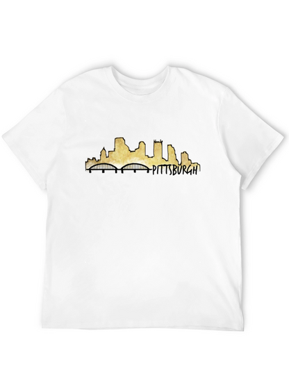 Pittsburgh Skyline Black T-Shirt