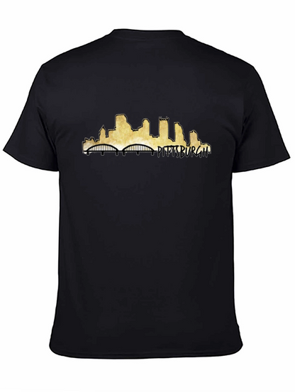 Pittsburgh Skyline Black T-Shirt