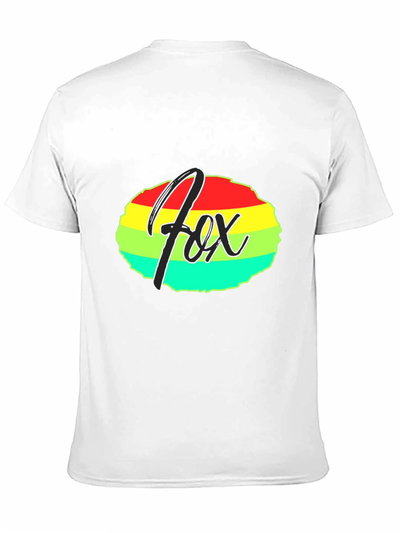 Fox Colorful Rainbow T-Shirt