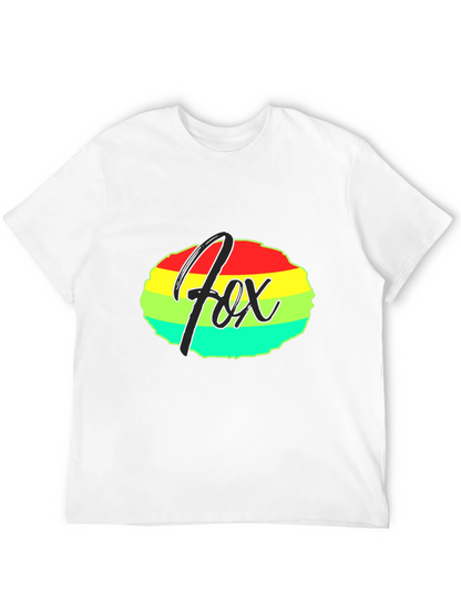 Fox Colorful Rainbow T-Shirt