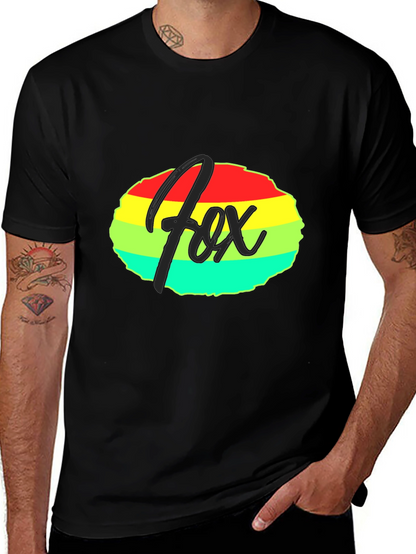 Fox Colorful Rainbow T-Shirt